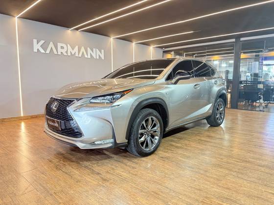 LEXUS NX 200T 2.0 F-SPORT 4X4 16V TURBO GASOLINA 4P AUTOMÁTICO